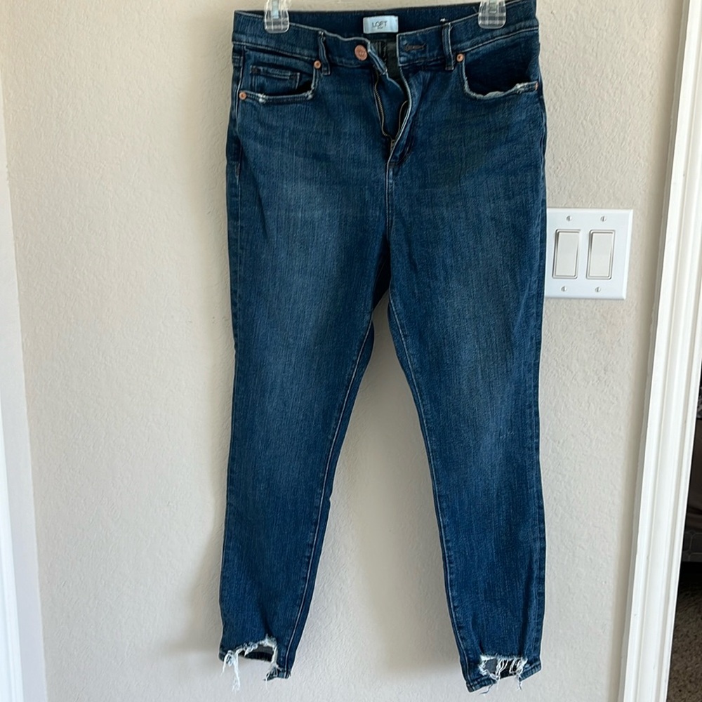 Loft jeans worn 2 times